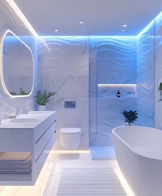 Modern Bathroom Marble
